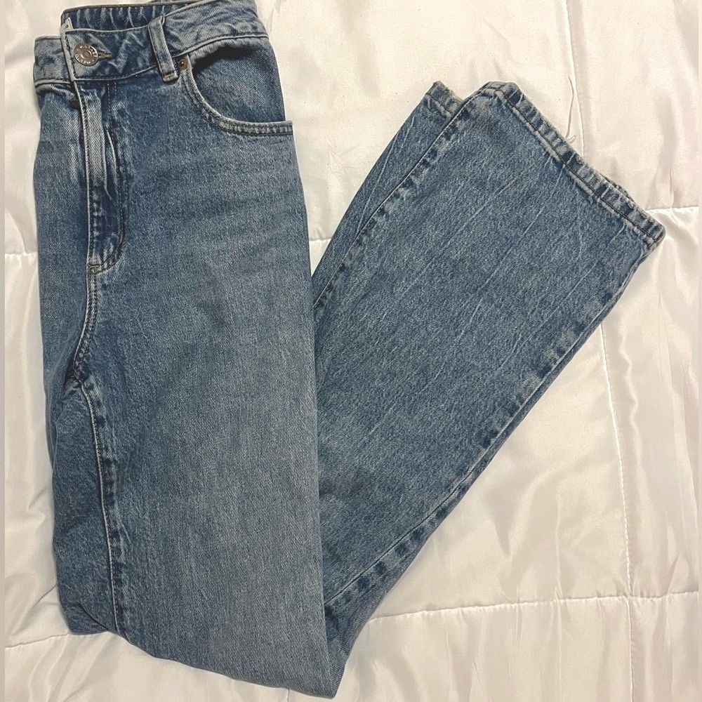 Garage Mid-Rise Straight Leg Jeans - “Alyssa Blue” - Size 3